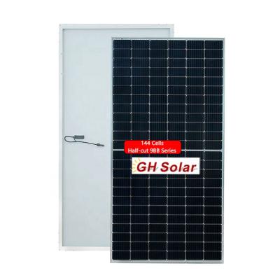 China 20A GH430MB-72H Half Cut 144 Cell Solar Panel 435W 430W China Manufacturer Supply 9BB Solar Modules for sale