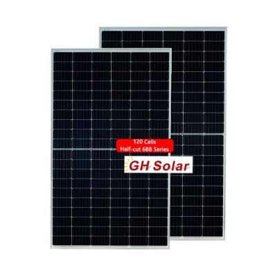 China 20 A GH355MB-60H Certificated Monocrystalline Solar Panel 355W 6 Half Busbar Module Photovoltaic Cells for sale