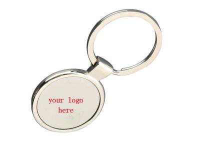 China Custom Logo Metal Keychains , Zinc Alloy Material Promotional Key Fobs for sale