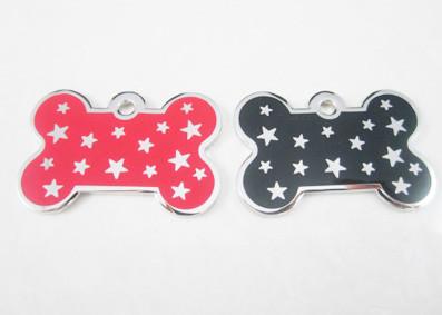 China Placas de identificación personalizadas metal para los animales domésticos, etiquetas de identificación modificadas para requisitos particulares del perro en venta