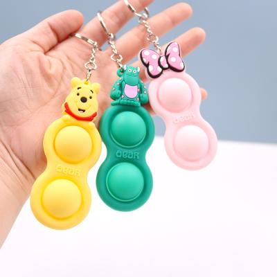 China Cute Key Chain Pop Gift Mini Decompression Finger Toys Eco - Friendly for sale