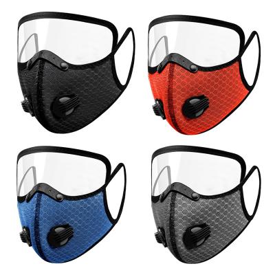 China GLASSES Cycling Replaceable Filter Anti Dust Haze Outdoor Bicycle Men And Women Protective Breathing Face Mask for sale