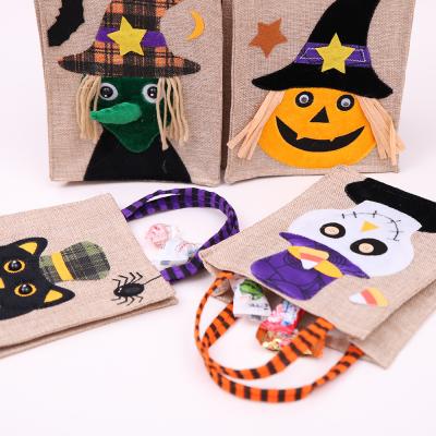 China Other Halloween Wine Bag Gift Wholesale Canvas Bag For Kids for sale