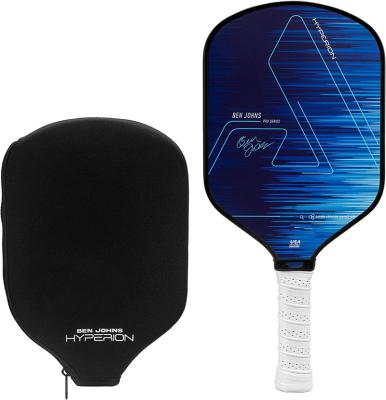 China Tiny Professional Carbon Fiber+Thermoforming Pickleball Paddles Producer PP+Toray T700 Carbon Pickleball Paddle Toray T700 Carbon Surface With High Grit And Spinning, Oval Handle for sale