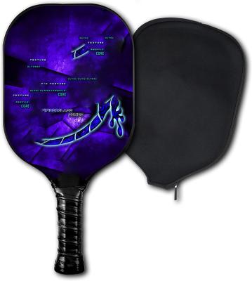 China PP + Carbon Fiber Professional Pickleball Paddles Producer Pickleball Paddle Lightweight Excellent Effect And Performance Polypropylene Core for sale