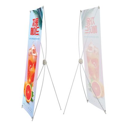 China White Size 60 x 160cm 80 x 180cm Indoor High Quality Hot Sale Gear Advertising X Banner Stand for sale