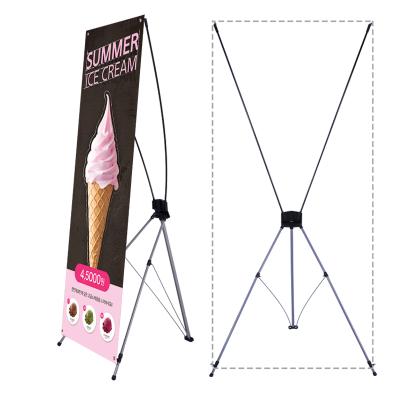 China Classic Folding Size 60 x 160cm Hot Selling High Quality Indoor 80 x 180cm Advertising X-structure Banner Stand for sale