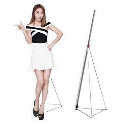 China PVC Aluminum Panel Aluminum Human Shape Sign Holder for sale