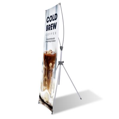 China Modern Attractive High Quality Indoor Adjustable Aluminum Size 60 x 160cm x 80 x 180cm Adjustable Aluminum Banner Stand for Advertising for sale