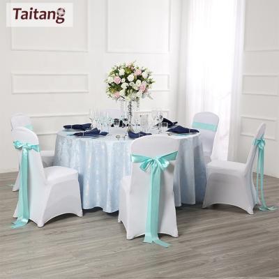 China Waterproof Banquet Restaurant Round Tablecloths Elegant Wedding Polyester Tablecloth Luxury Table Cloth For Hotels for sale