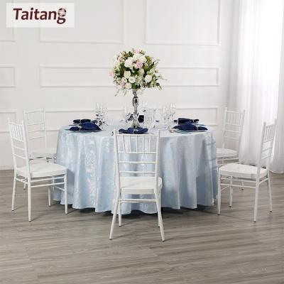 China Factory Wholesale Customized Custom Catering Dining Party Wedding Tablecloths Tablecloth Jacquard for sale