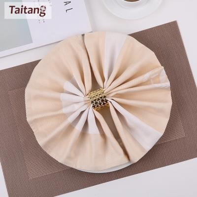 China Modern Supplier Hotel Restaurant Linen Custom Taitang Table Towel For Restaurant for sale