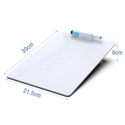 China Reusable Magnetic Marker Pens Whiteboard Kids Learning Board Drawing Dry Erase Magnet Whiteboard With Stand for sale