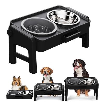 China Sustainable High Quality Dog Water And Food Bowl Raised Dog Bowls For Large Breeds for sale