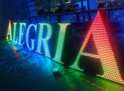 Chine Metal les lettres de signe allumées par LED pour la décoration de publicité extérieure à vendre