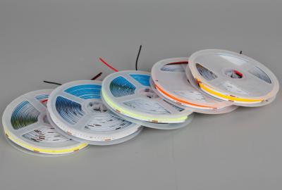 China Color llevado brillante estupendo de la cinta de la mazorca de la luz de tira de DC24V 14W 10m m solo en venta