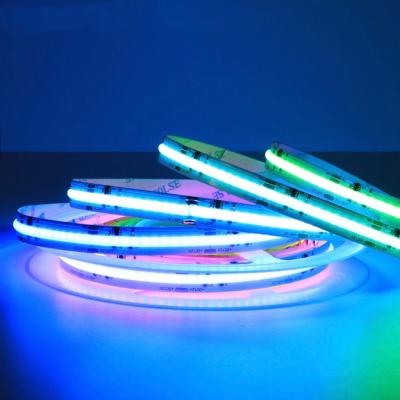 China A espiga flexível Dotless do alto densidade do RGB 24v CRI90 conduziu a luz de tira para a decoração da casa à venda