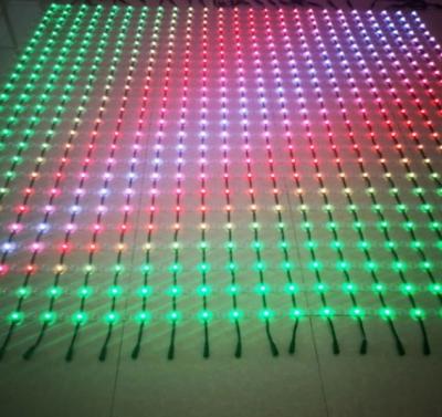 Cina schermo a griglia a LED regolabile di luminosità con controllo DMX512 e luce a punta a LED SMD3535 personalizzabile in vendita