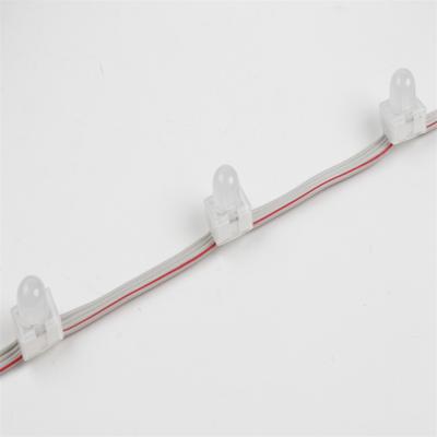 China Outdoor RGB 0.3W 12mm LED String Full Color 12V LED Pixels Module Waterproof IP67 Point Light zu verkaufen