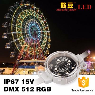 China 40mm 50mm DC24V Waterdichte Rgb LEIDEN Pixellicht voor de Bouw van Verlichting Te koop