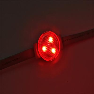 China Factory Lighting 30mm Pixel 12v IP67 Outdoor Permanent Christmas Holiday RGB Led Pixel Point Lights for sale