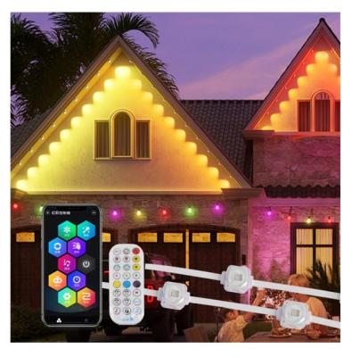 中国 スマートWiFi Bluetooth Rgb 音楽 リズム LED イーブライト ハウス イーブ 休日 屋外 販売のため