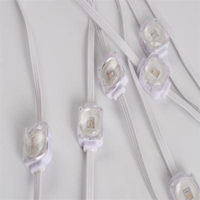 China Luzes LED externas permanentes com certificação CE e 3 LEDs SMD5050 RGBW à venda