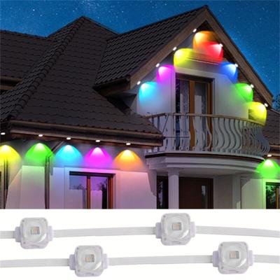 China SMD5050 RGBW LED Eaves Light for Permanent Halloween Outdoor Decorative Lighting zu verkaufen