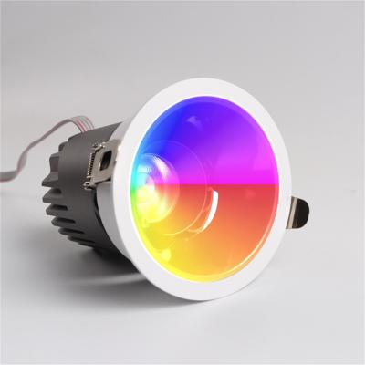 China Weihnachtslicht 20 W RGBW LED Atmosphäre Scheinwerfer mit Wifi Fernbedienung Innenoberflächenmontage zu verkaufen