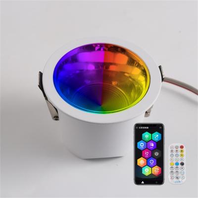 China IP20 LED Downlight App Control Recessed Colour Downlights for Embedded Installation 20w for sale