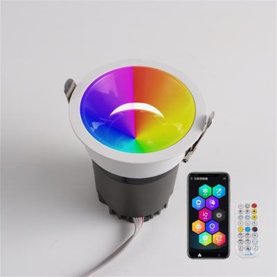 China Smart Home Rechargeable LED Spotlight 20W RGBW SPI USC2904 with Remote Control for sale