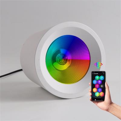 Cina Moderne 360 regolabili LED mobili luci di pista CE ROHS certificato 4500k Temperatura del colore per l'applicazione del centro commerciale in vendita