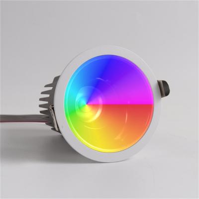 China Lâmpadas de LED multi-modo embutidas Iluminação interna LED nítida Quadrado circular AC100-240V à venda