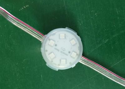 China Mehrfarben-45mm überbrücken dekoratives LED-Pixel-Licht DC 24V, Pixel RGB LED zu verkaufen