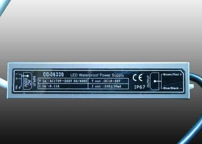 Chine conducteur constant d'alimentation d'énergie du courant LED de C.C à C.A. de 36V 330mA, protection de court-circuit à vendre