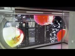 High Brightness Transparent LED Digital Signage 