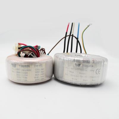 China Power Huaxin Factory Supply Customized Mini Power 50-60HZ Single Phase Step Up Control Step Down Transformer Toroidal Transformer for sale