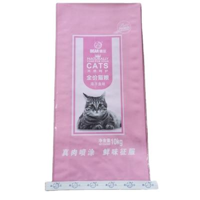 China Hot Selling Low Price 10kg Cat Food Bags Animal Feed Waterproof And Moistureproof Packing Bag For Bopp Film for sale