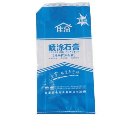 China Waterproof And Moistureproof Factory Spray Waterproof Plaster Building Material PP Woven Recycled Bag for sale