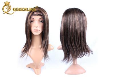 China Unprocessed Brazilian Straight Virgin Human Hair Lace Front Wigs Shedding Free Te koop