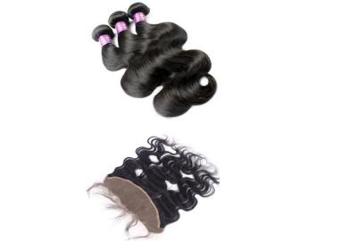 China 7A Peruvian Lace Top Closure Virgin Body Wave Hair 13'' X 4'' Ear To Ear for sale