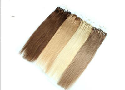 China Color de las extensiones 60# del pelo de Microring del europeo extensión del pelo de 20 - 22 pulgadas en venta