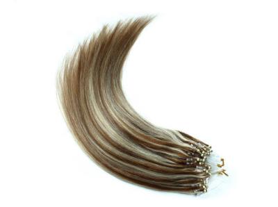 China 18 Inch Silky Straight Micro Ring Hair Extensions Highlighted Color for sale