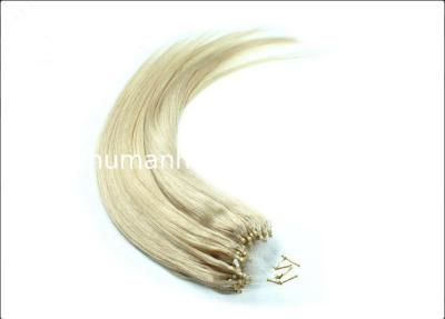 China 613 Color Micro Ring Human Hair Extensions Straight / Body Wave Human Hair Extension Te koop