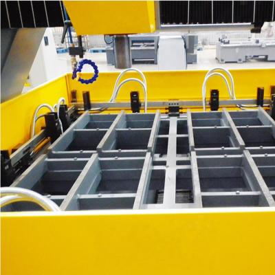 China Steel Structure Industry Mobile Gantry CNC Plate Drilling Machine Model PZ3016 for sale