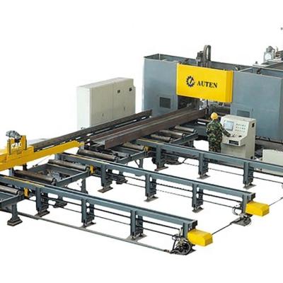 China High Speed ​​Steel Structure Farication CNC H Beam Drilling Line Model BHD1000/BHD1250 High Efficiency for sale