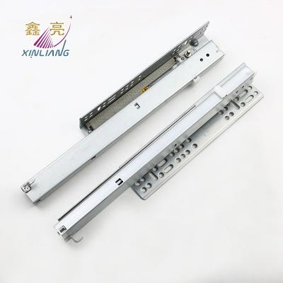 China Modern Soft Closing Undermount Drawer Slide Drawer Slides Ball Bearing Undermount Slide for sale