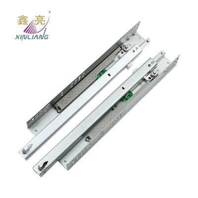 China Modern Telescopic Drawer Slide Undermount Drawer Slide Extension Full Soft Closing Undermount Slide for sale