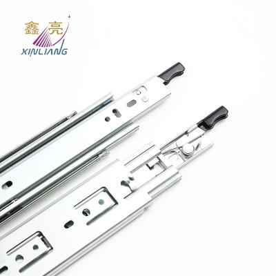 China Full extension 51mm modern heavy duty durty locking drawer slide heavy duty for sale