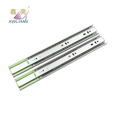 China Modern Hydraulic Soft Narrow Fender Drawer Slides Push Open Soft Narrow Drawer Slide for sale